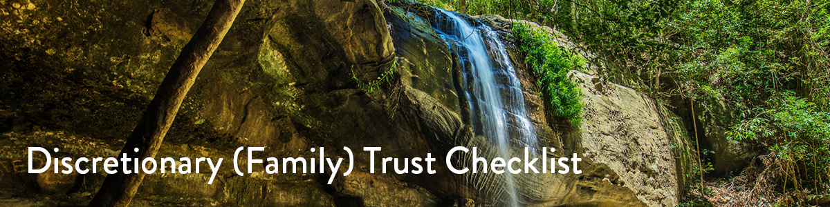 Landing page narrow image - discretionary trust checklist landing page